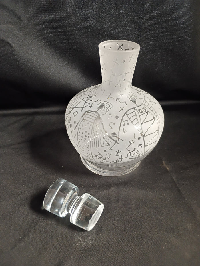 VTG Petroglyph Cordial Set by Madeline D. Thorpe