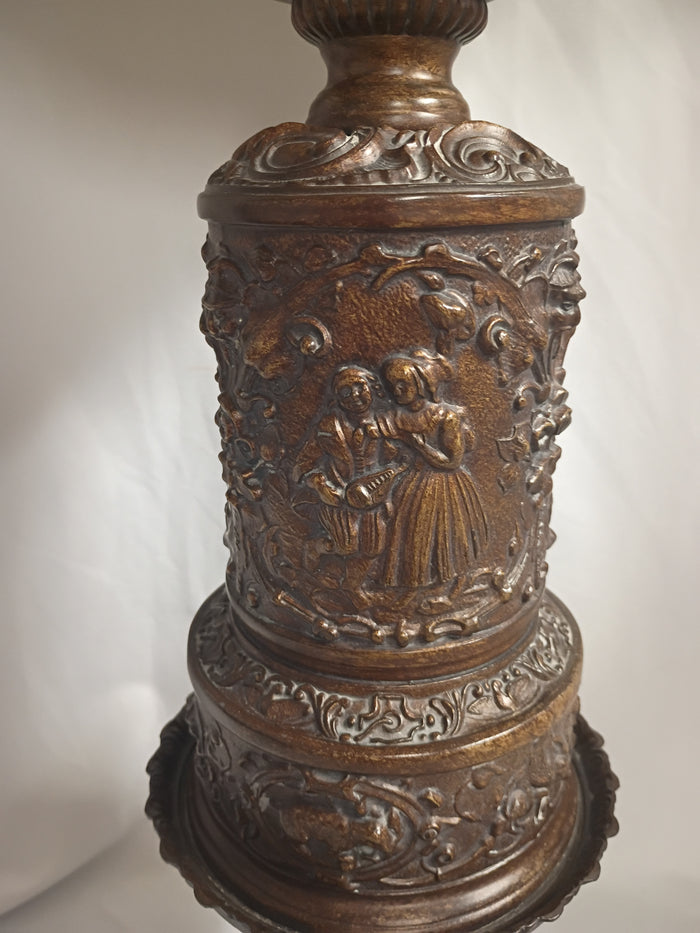 VTG Rococo Bronze Lamp