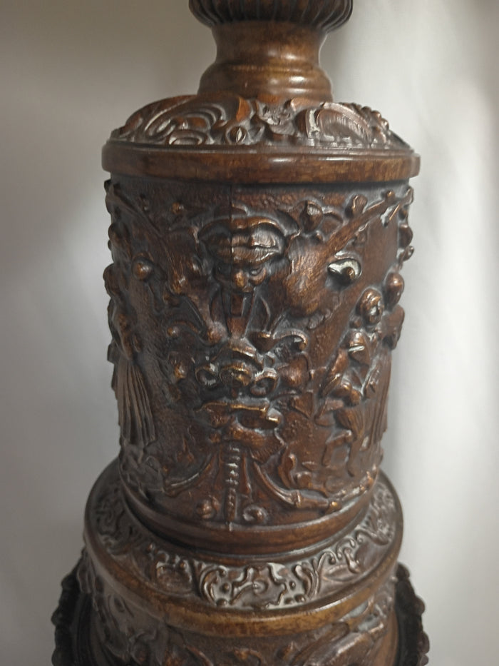 VTG Rococo Bronze Lamp