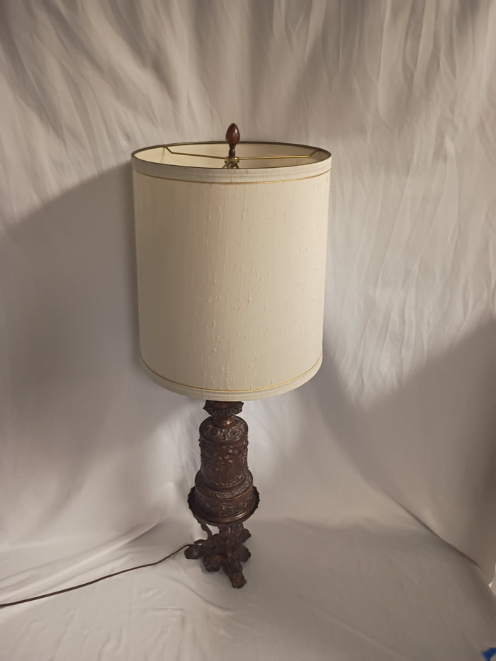 VTG Rococo Bronze Lamp