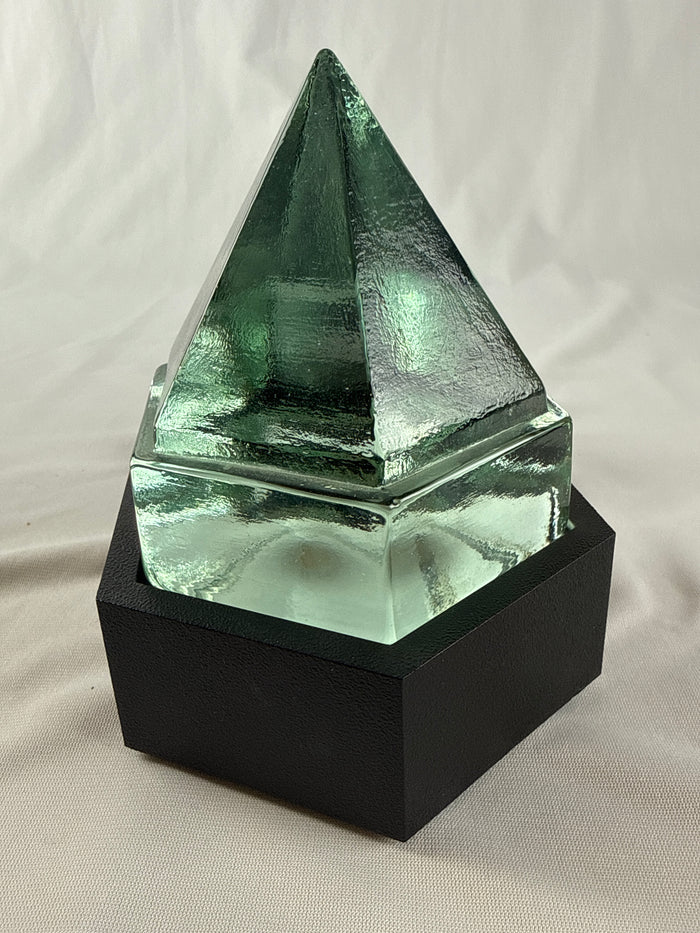 VTG Ship's Deck Prism Paperweight.