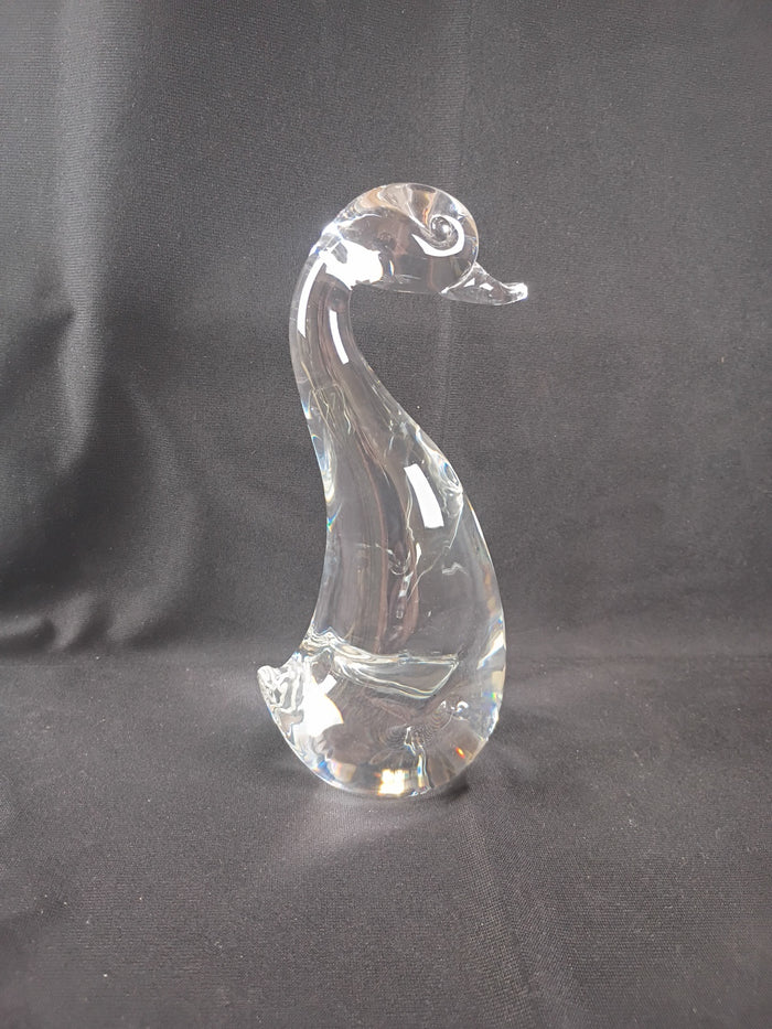 VTG Steuben Art Glass Duck
