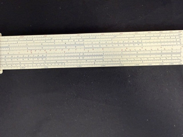 VTG Teledyne Post Versalog Slide Rule