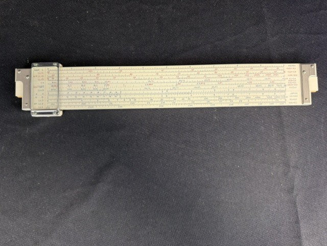 VTG Teledyne Post Versalog Slide Rule
