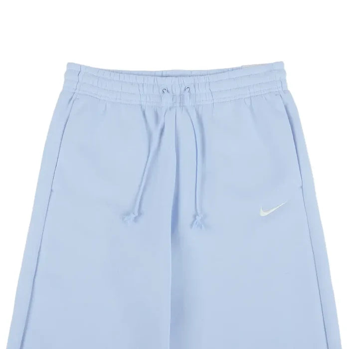 W NSW Phoenix Fleece High-Waisted Wide-Leg Pants 'Hydrogen Blue Sail'