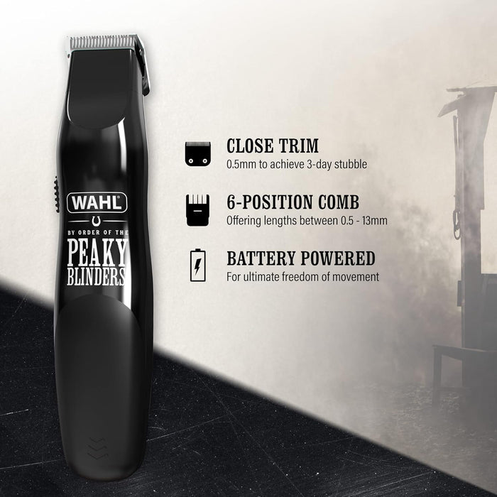Wahl Peaky Blinders Beard Trimmer Gift Set