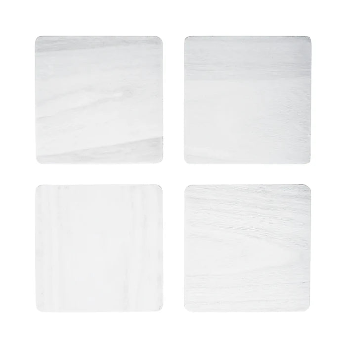 Whitewash Coasters | Set of 4