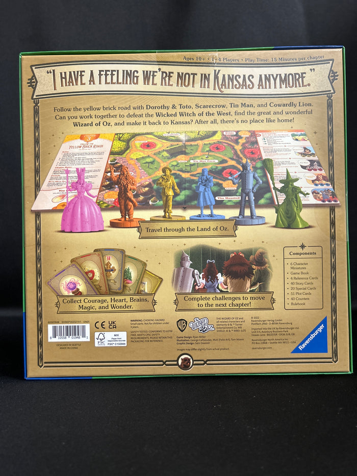 Wizard of Oz Adventure Book Game