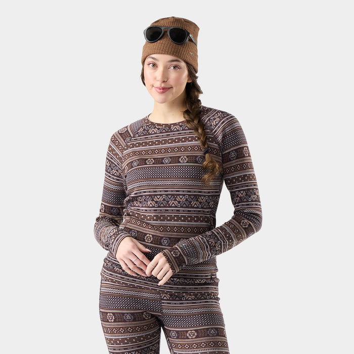 Mocha Fair Isle Fun / L