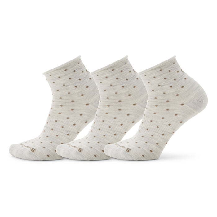 Women's Everyday Classic Dot Ankle Socks 3-Pack