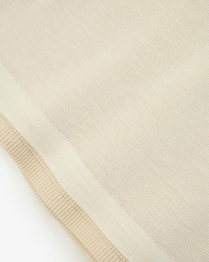 Women's Layered Scarf Top - Cream