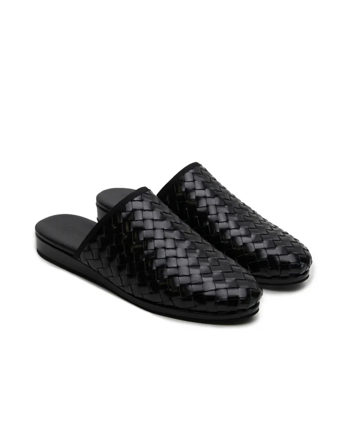 Woven Slip-on Black