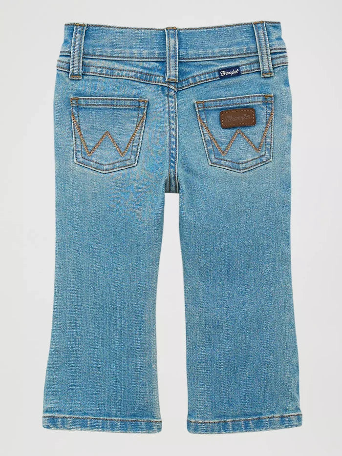 Wrangler Baby and Toddler Boy's Stitched Pocket Western Jean in Wild One
