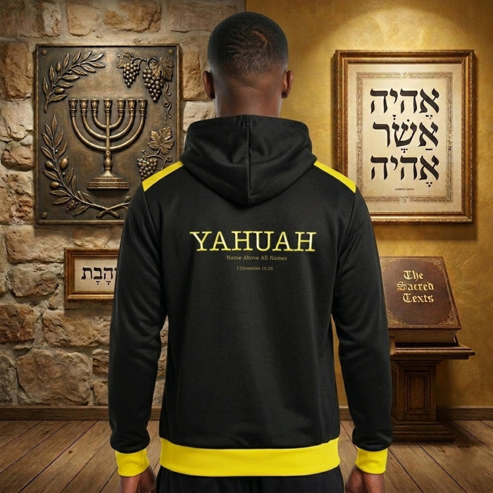 Yahuah: Name Above All Names (02-02) | Unisex Triblend Fleece Zip Hoodie