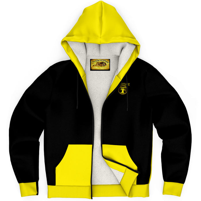 Yahuah: Tree of Life (02-01) - The Covenant Seal | Unisex Microfleece Zip Hoodie