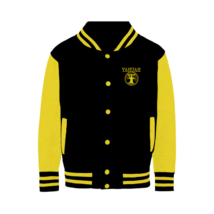 Yahuah: Tree of Life (02-01) - The Covenant Seal | Unisex Varsity Jacket