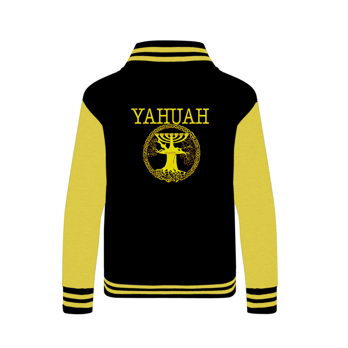Yahuah: Tree of Life (02-01) - The Covenant Seal | Unisex Varsity Jacket