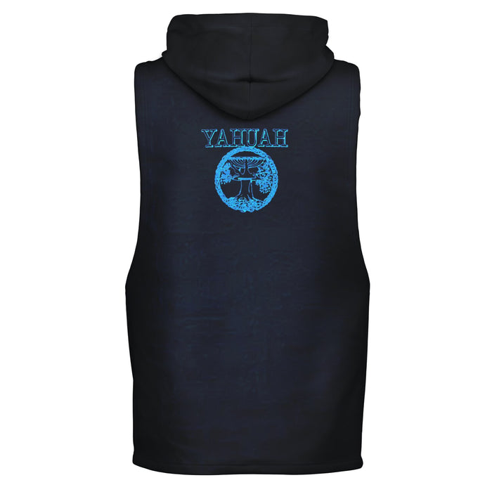 Yahuah: Tree of Life (02-03) - The Living Ruach | Men's Athletic Drop Armhole Hoodie