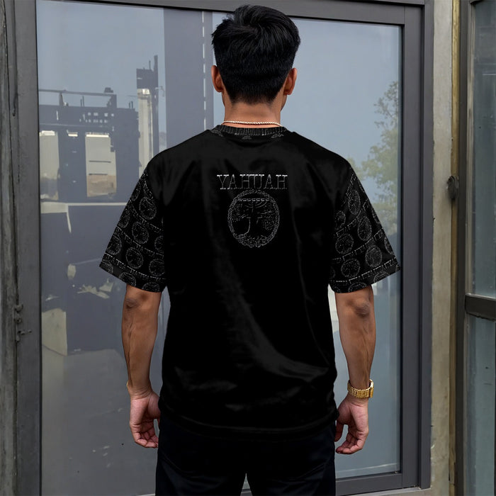 Yahuah: Tree of Life (02-04) - The Etched Testimony | Men's Drop Shoulder Tee
