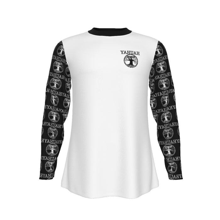 Yahuah: Tree of Life (02-05) - The Dualism Refined | Men's Long-Sleeve Cotton T-Shirt