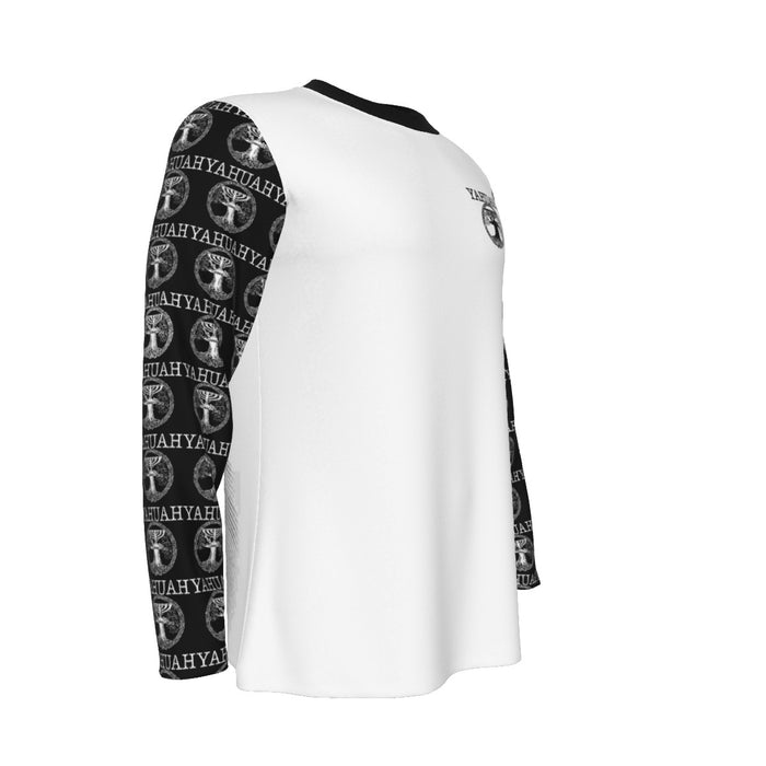 Yahuah: Tree of Life (02-05) - The Dualism Refined | Men's Long-Sleeve Cotton T-Shirt