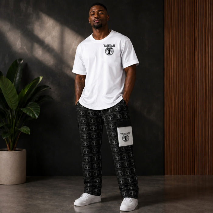 Yahuah: Tree of Life™ (02-05) — The Dualism Refined™ | Men's Cargo Sweatpants