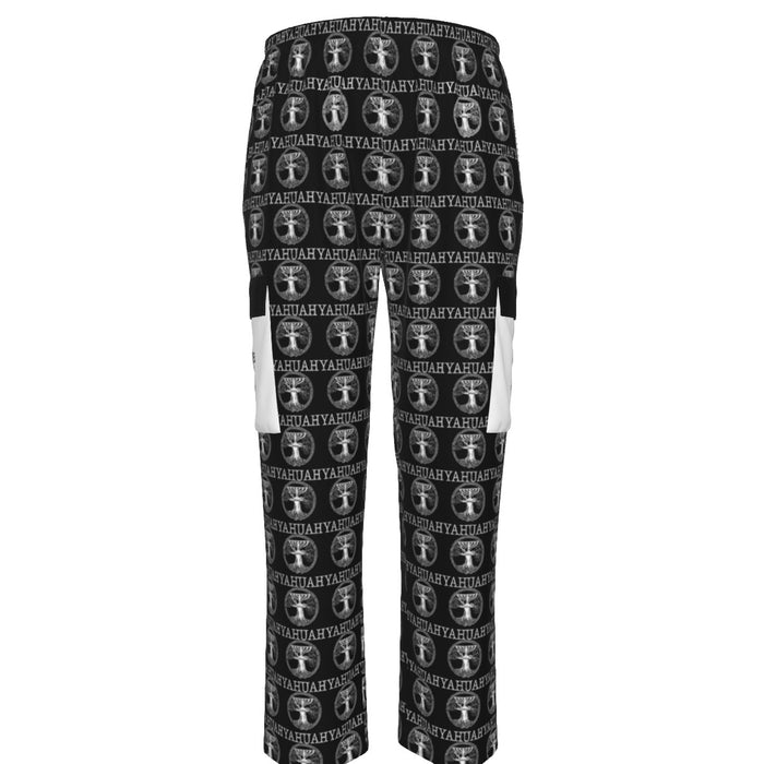 Yahuah: Tree of Life™ (02-05) — The Dualism Refined™ | Men's Cargo Sweatpants