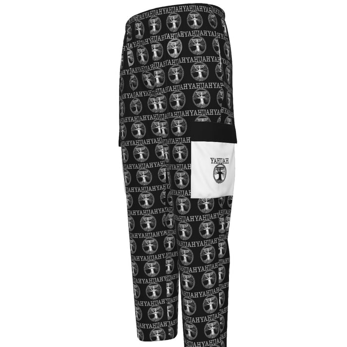 Yahuah: Tree of Life™ (02-05) — The Dualism Refined™ | Men's Cargo Sweatpants