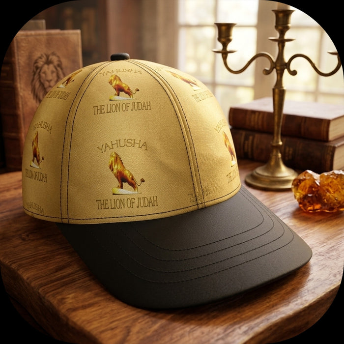 Yahusha: The Lion of Judah™ (01) — The Scepter of Judah™ | Baseball Cap