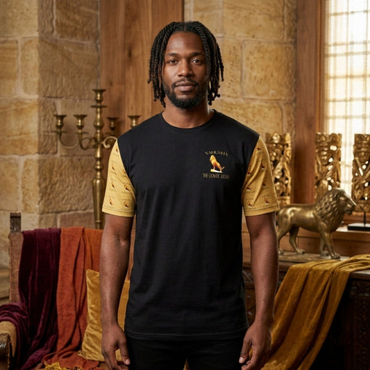Yahusha: The Lion of Judah™ (01) — The Scepter of Judah™ | Men's Jersey T-Shirt