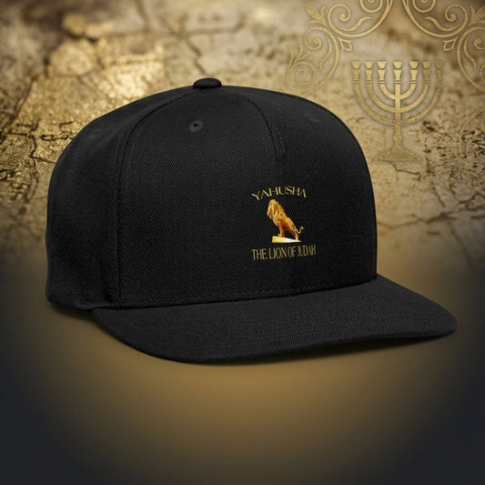 Yahusha: The Lion of Judah™ (01) — The Scepter of Judah™ | Snapback Cap