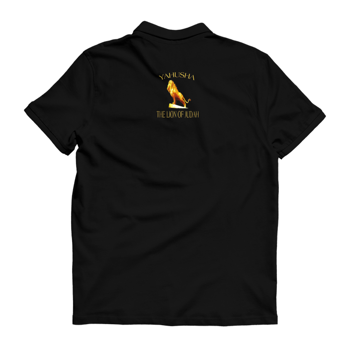 Yahusha: The Lion of Judah™ (01) — The Scepter of Judah™ | Unisex Premium Polo