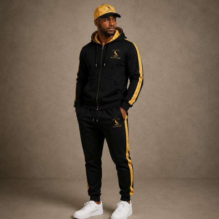 Yahusha: The Lion of Judah™ (01) — The Scepter of Judah™ | Unisex Zip Hoodie