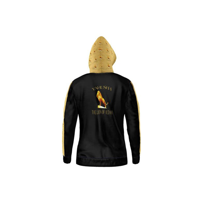 Yahusha: The Lion of Judah™ (01) — The Scepter of Judah™ | Unisex Zip Hoodie
