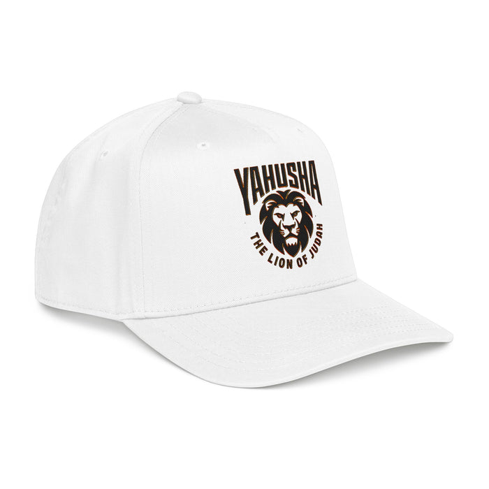 Yahusha: The Lion of Judah™ (02) — The King Forged in Fire™ | Mid-Profile Baseball Cap