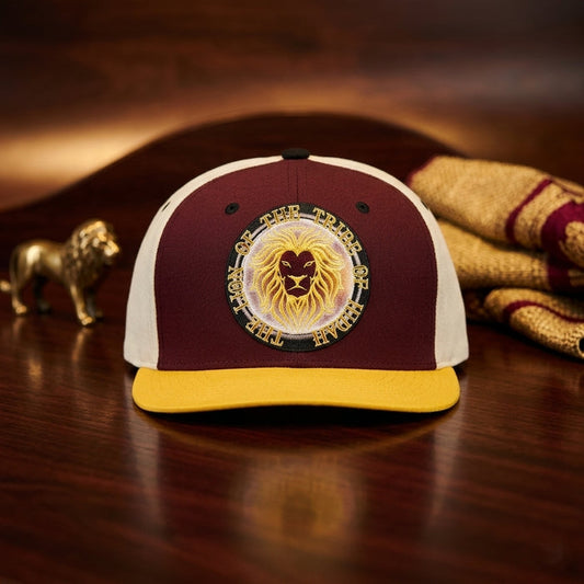 Yahusha: The Lion of Judah™ (03-01) — The Royal Seal of Judah™ | Snapback Cap
