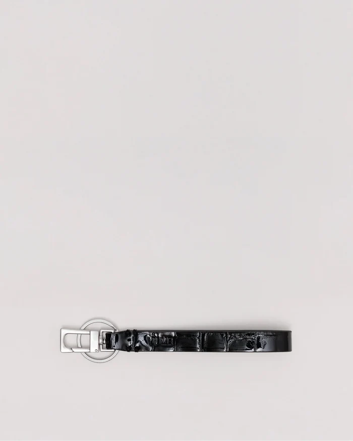 Yu Mei Key Fob | Black Croc
